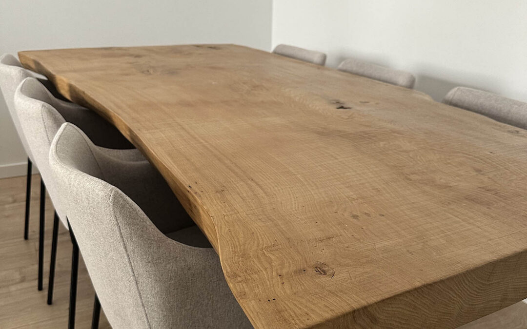 Mesa roble francés 210 x 90 cm