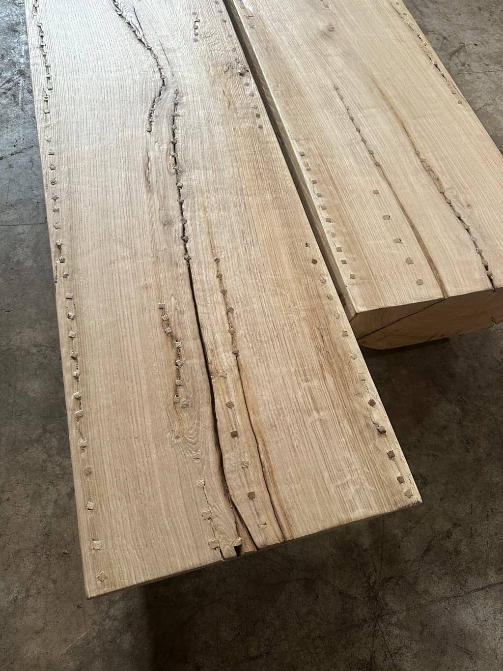 mesas de vigas auxiliares